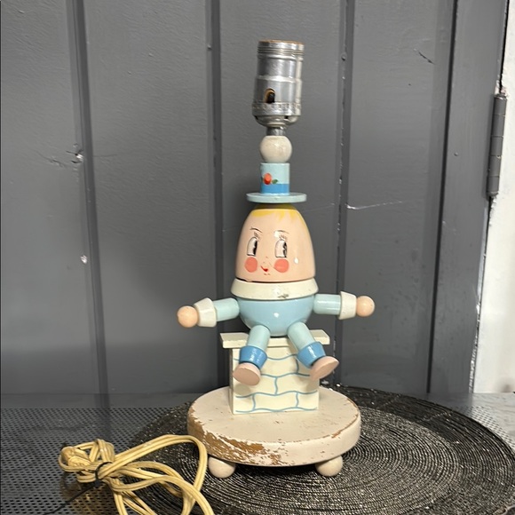 Vintage | Accents | Vintage Humpty Dumpty Table Lamp | Poshmark